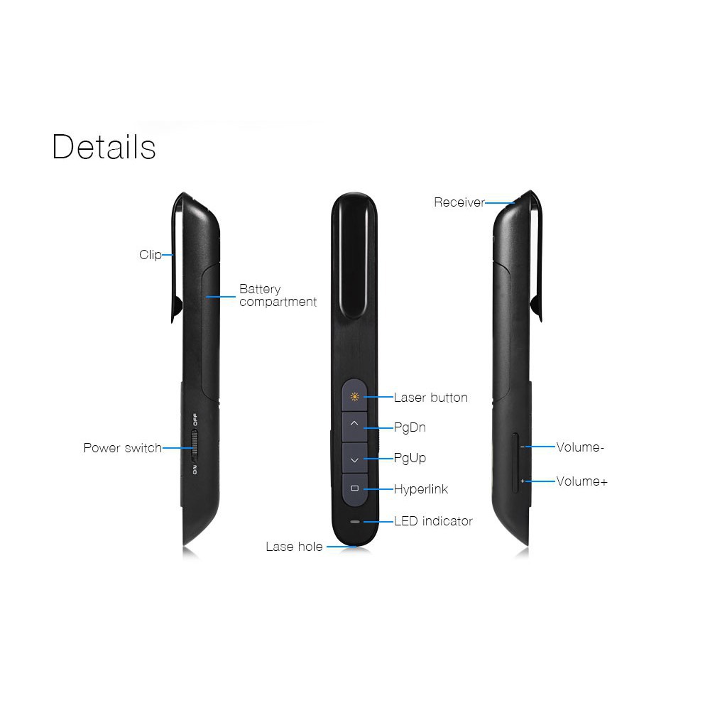 Bút trình chiếu Viboton PP-927 Wireless