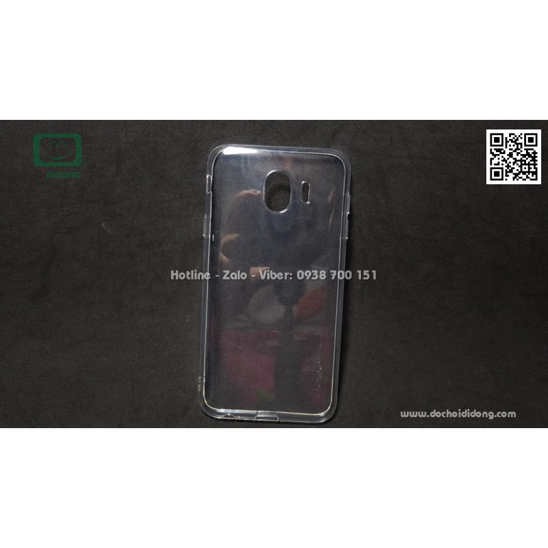 Ốp lưng Samsung J4 Dada dẻo trong siêu mỏng