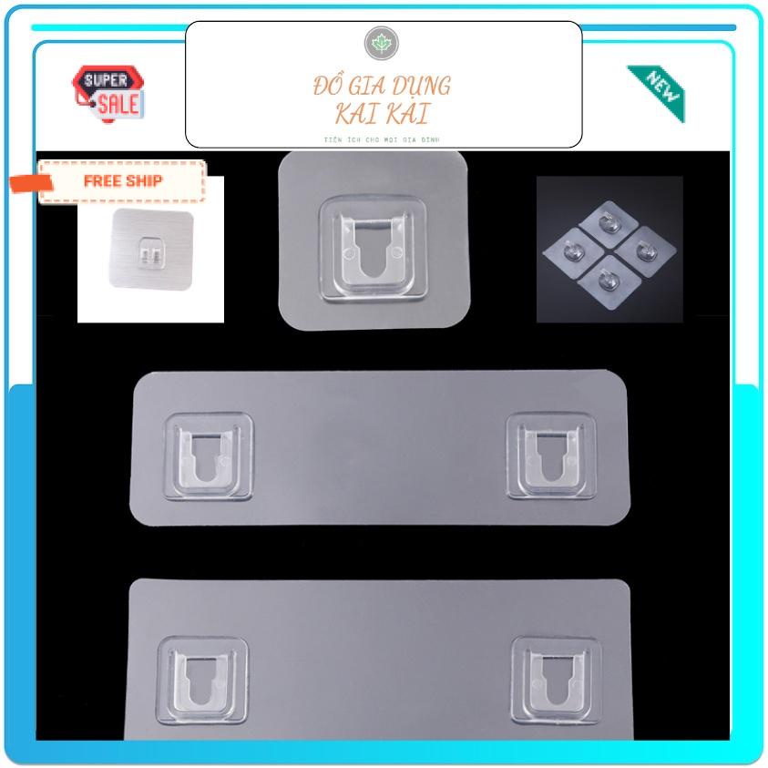 Miếng Dán Thay Thế Dự Phòng/ Miếng Dán Hình Chữ U Đơn, U Đôi/ Cho Kệ Remote, Kệ Nhà Tắm ĐỒ GIA DUNG KAI KAI
