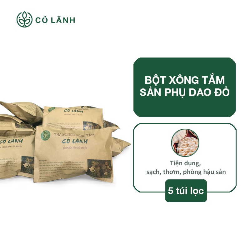 Bột thảo dược xông tắm Cỏ Lành 250G