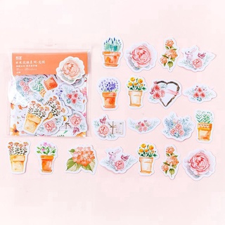 Set 45 miếng dán trang trí dễ thương
