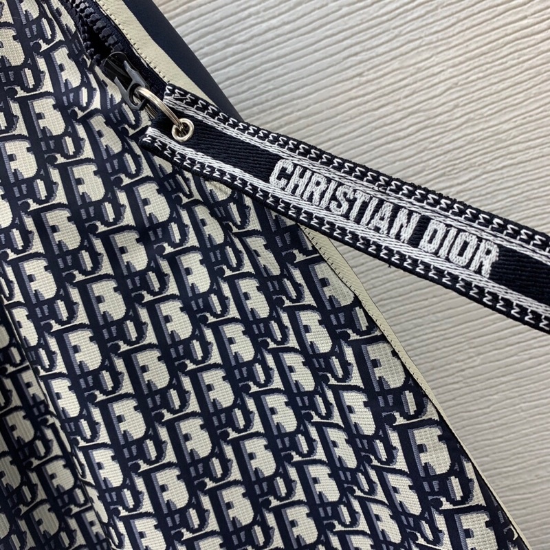 Chân váy dài dáng xoè hoạ tiết logo thương hiệu thời trang Dior CD cao cấp