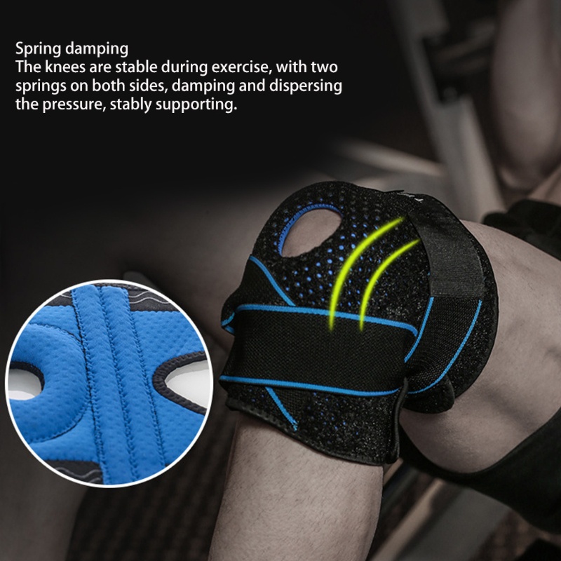 QQ 1 Đai Nén Co Giãn Hỗ Trợ Đầu Gối Giảm Đau Khớp