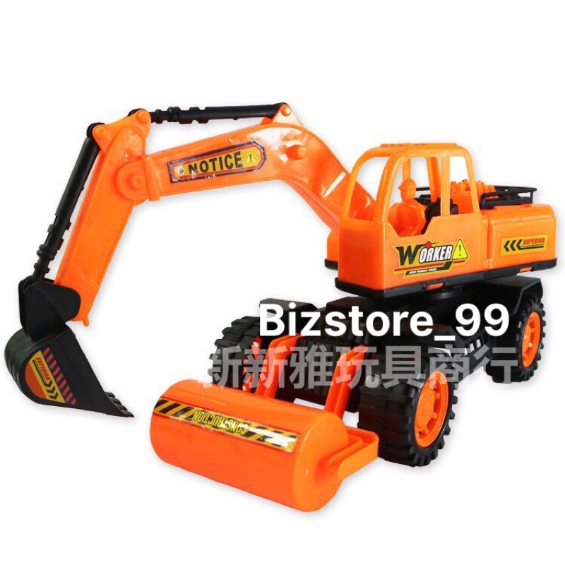 Đồ chơi oto cần cẩu công trình, xe lu cho bé