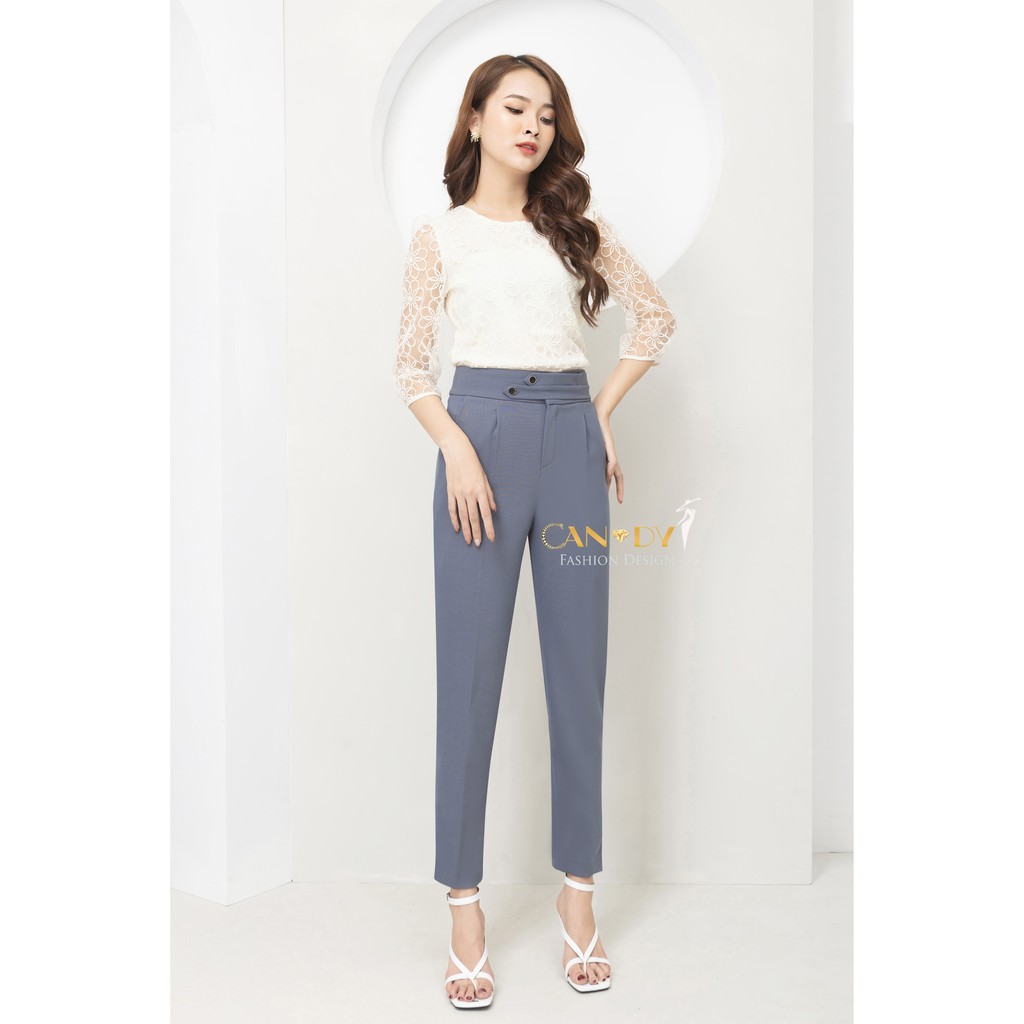 Áo Nữ Đẹp ❣️𝑭𝒓𝒆𝒆𝒔𝒉𝒊𝒑❣️ Áo Sơ Mi Ren Nữ Tay Lỡ A373 - Hàng VNXK - Candy Fashion