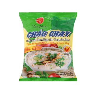 Cháo ăn liền Bích Chi-Chay mặn đều dùng được