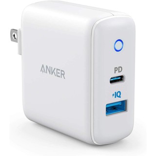 Bộ sạc Anker USB C, Bộ sạc Anker 30W 2 loại cổng C với công suất 18W, Powerport PD 2
