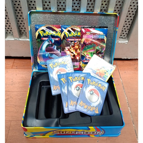 Bộ đồ chơi bài Pokemon (Hộp sắt)