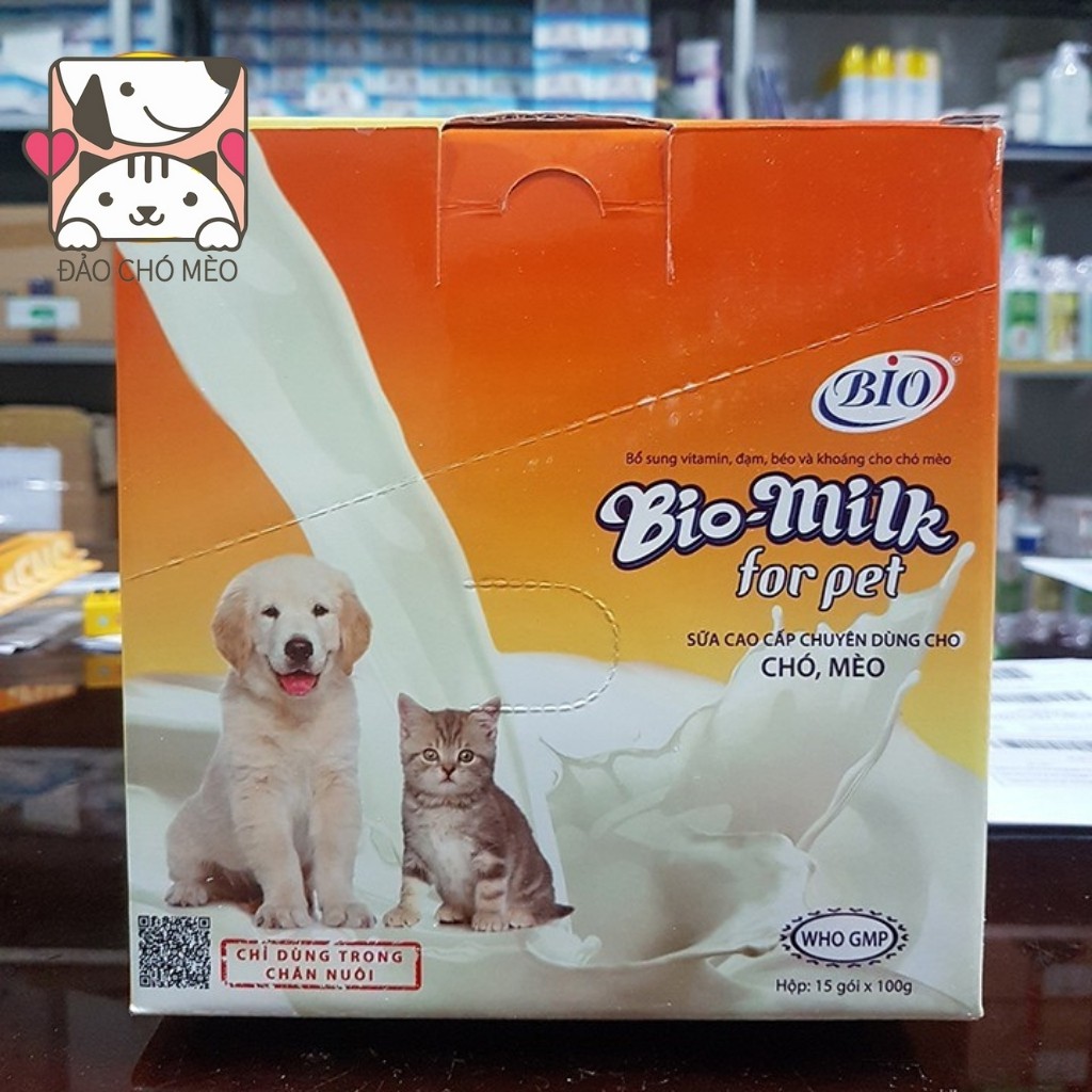 Sữa cho chó mèo Bio Milk For Pet - Đảo Chó Mèo