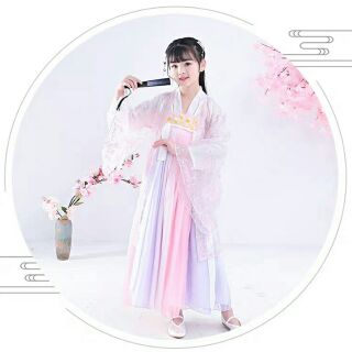 Hán phục cổ trang Trung Quốc Xuân Anh cho bé gái giá rẻ.