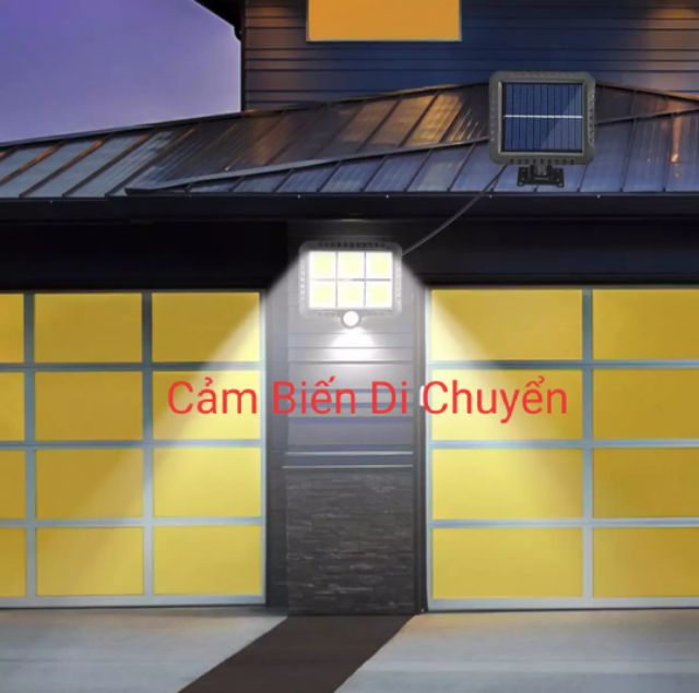 Đèn LED Năng Lượng Mặt Trời .Cảm Biến Chuyển Động( Đèn Ngoài Trời Chống Nước - Đèn Sân Vườn) Whitelotous COB 120LED