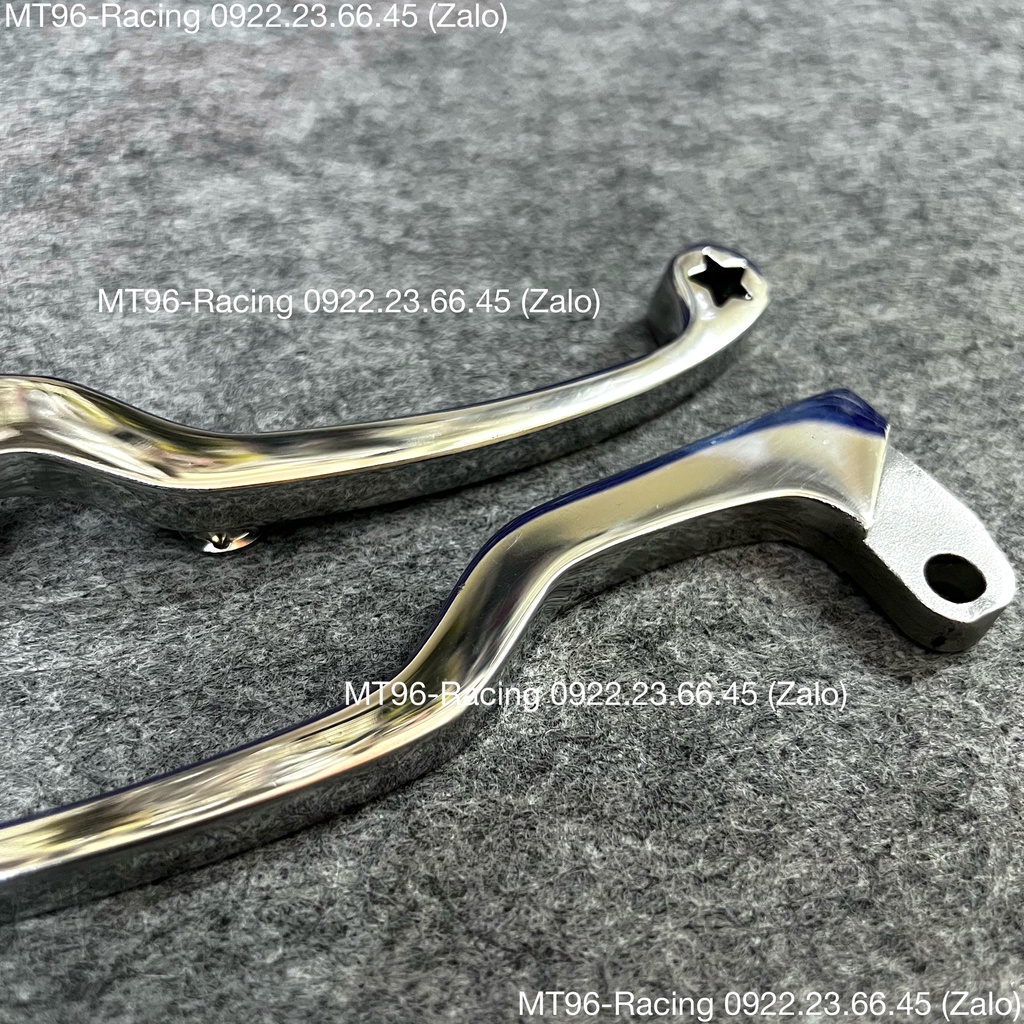 Cặp Tay Thắng Inox Đúc Nguyên Khối Nặng Cho Exciter 135/150/155 Các Đời Chuẩn Inox304 Siêu Bóng