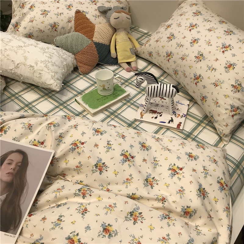 [FREESHIP] Full Bộ Chăn Ga Gối Chất 100% COTTON HOA NHÍ | BigBuy360 - bigbuy360.vn