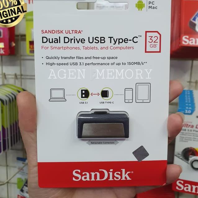 ╦ Thẻ Nhớ Sandisk FLASHDISK OTG type C 32GB | BigBuy360 - bigbuy360.vn