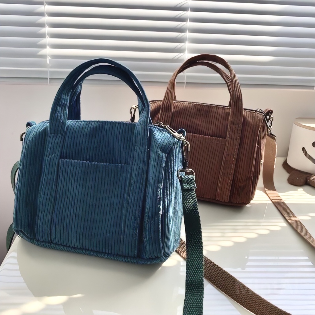 Túi xách nữ túi đeo chéo nữ mini chất nhung tăm đẹp đi chơi đi du lịch cao cấp thời trang hàn quốc dễ thương giá rẻ