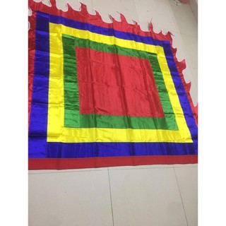 Cờ thần - cờ ngũ sắc kích thước 1.5x1.5m