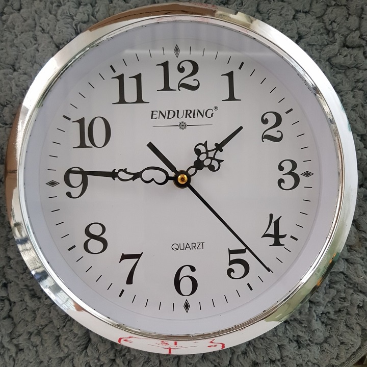 Đồng Hồ Treo Tường Kim Trôi 25cm ENDURING