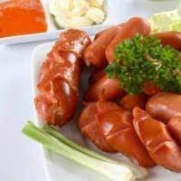 Xúc xích Đức Lacusina gói 500gram 10 cây, thơm sả