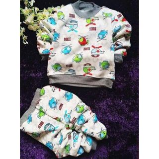 Combo 3 bộ nỉ bông cho bé 5-10kg.