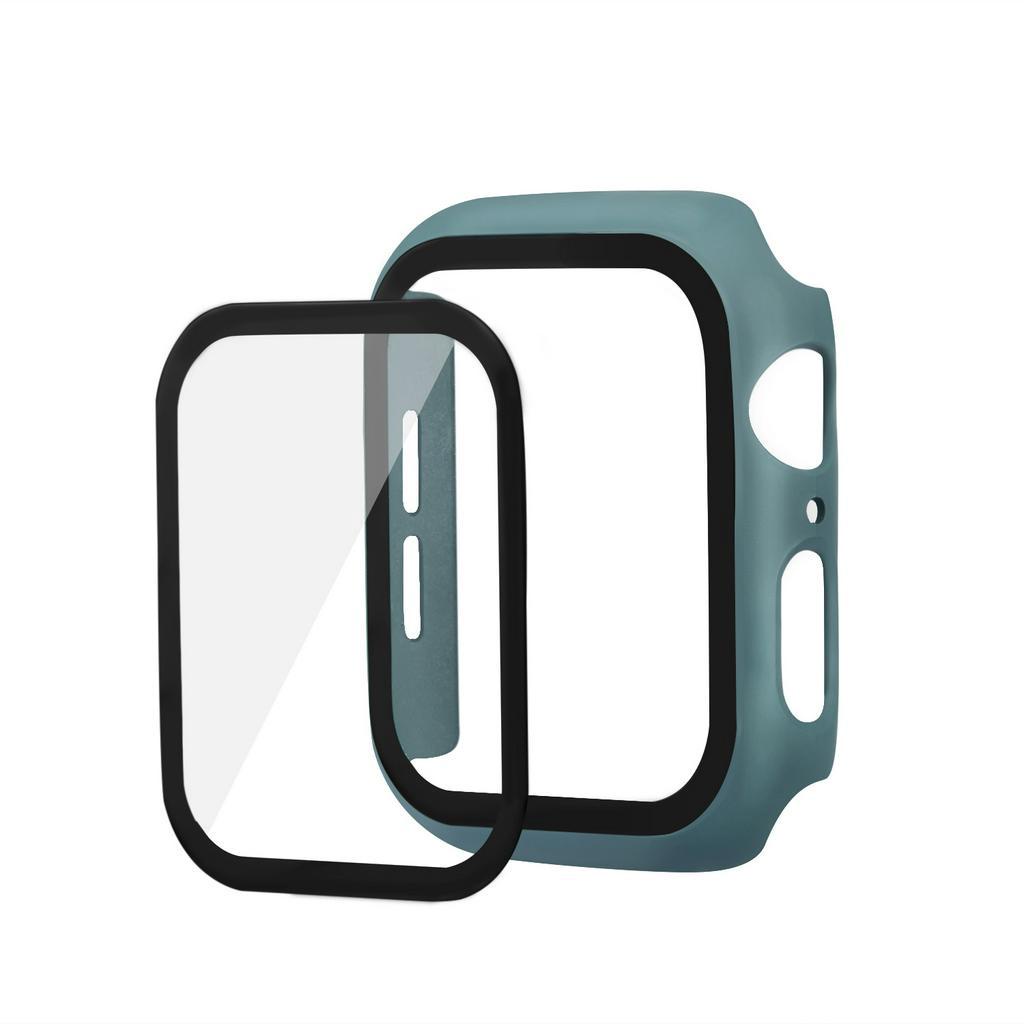 Ốp kính cường lực bảo vệ cho đồng hồ Apple Watch dòng 38mm 42mm 40mm 44mm