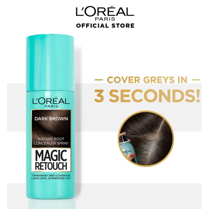 L'OREAL (Hàng Mới Về) Chai Xịt Dưỡng Tóc L 'Oreal Paris Magic Retouch Màu Sắc