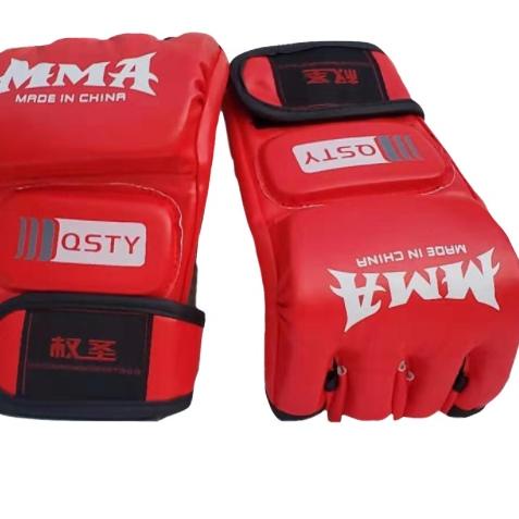 Tốt nhất! Găng Tay Đấm Bốc / Muay Thái MMA UFC Bằng Da Mềm Cho Người Lớn