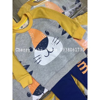 Bộ nỉ da cá con hổ HM