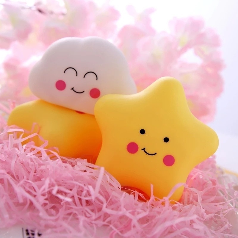 Đèn Ngủ Led Hình Đám Mây/Ngôi Sao/Hoạt Hình Trang Trí Phòng Ngủ/Phòng Ngủ Cho Bé