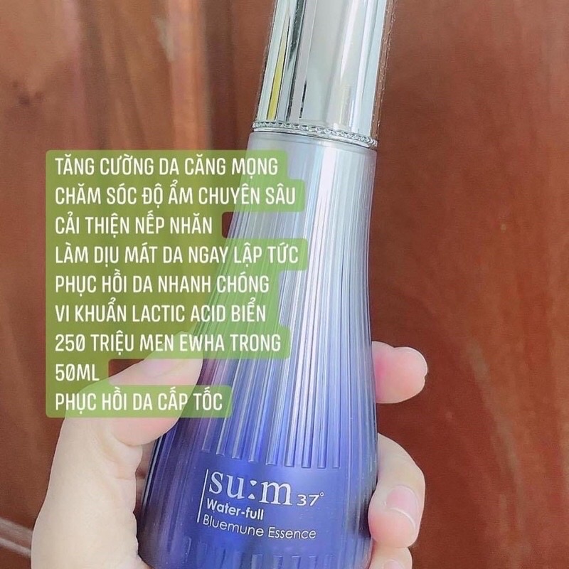 Tinh Chất Se Khích Lỗ Chân Lông Water Full Bluemune Essence Sum date 2024(1 gói) | BigBuy360 - bigbuy360.vn