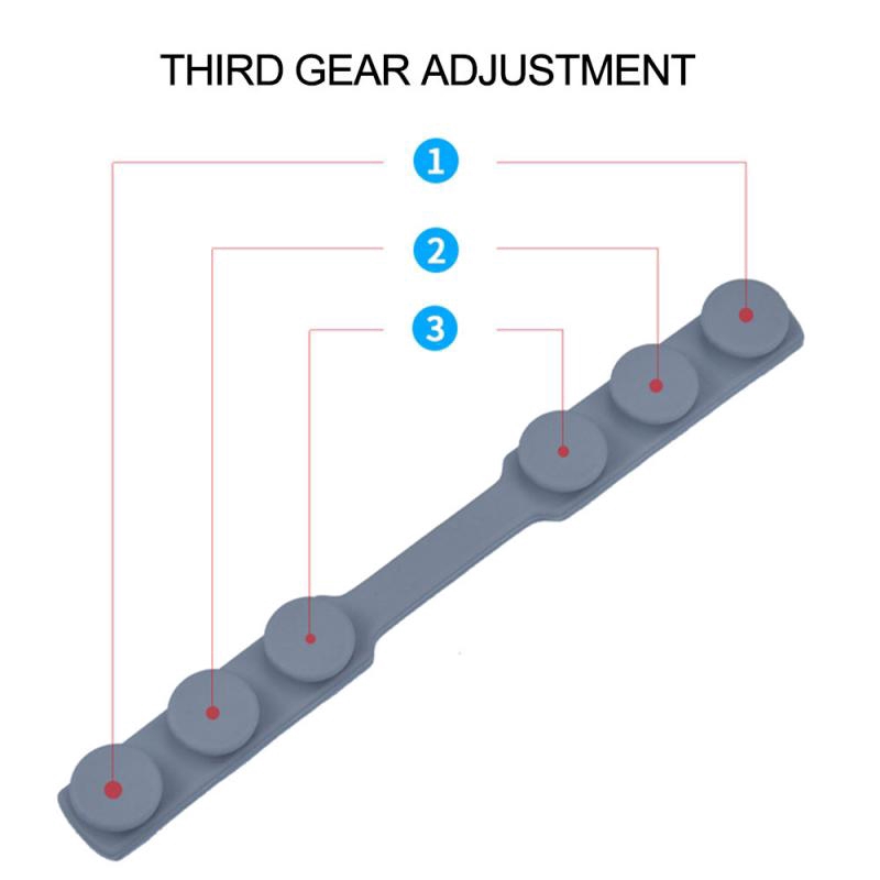 Móc mở rộng khẩu trang bằng silicon mềm chống trượt khóa giữ bảo vệ tai với 3 nấc điều chỉnh | BigBuy360 - bigbuy360.vn