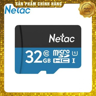 Thẻ nhớ netac 32gb / 64gb micro sd class10 80mb/s