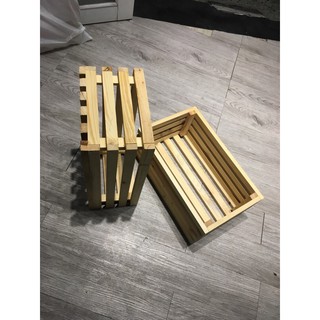 Hộp gỗ pallet  đa năng