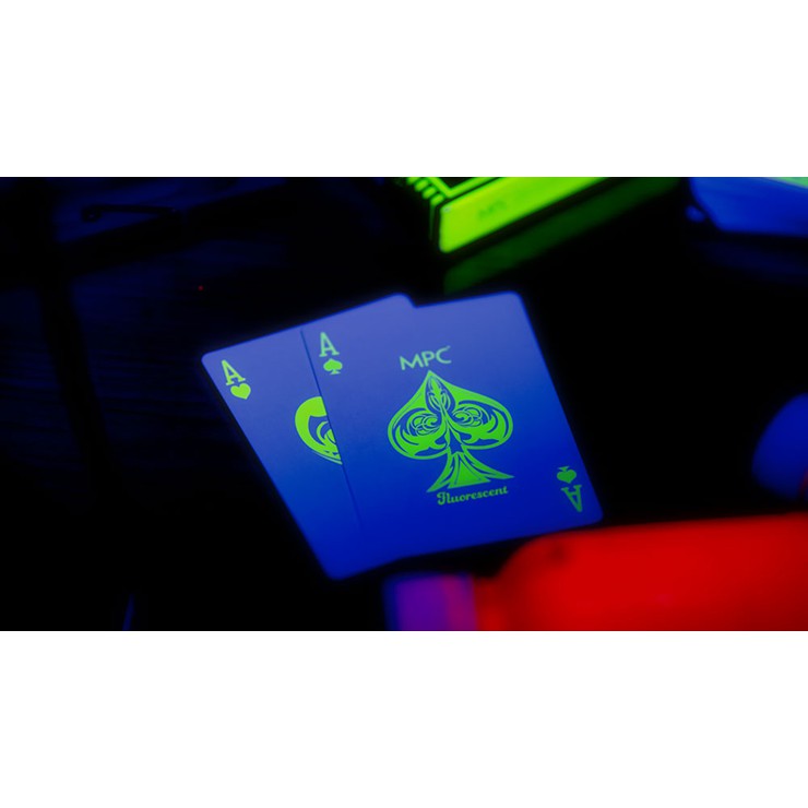 Bài tây, bài ảo thuật Fluorescent (Neon Edition) Playing Cards - Hàng chính hãng [Hàng Mỹ]