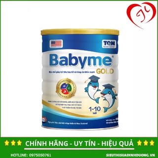 [CHÍNH HÃNG] Sữa bột Babyme Gold 900g