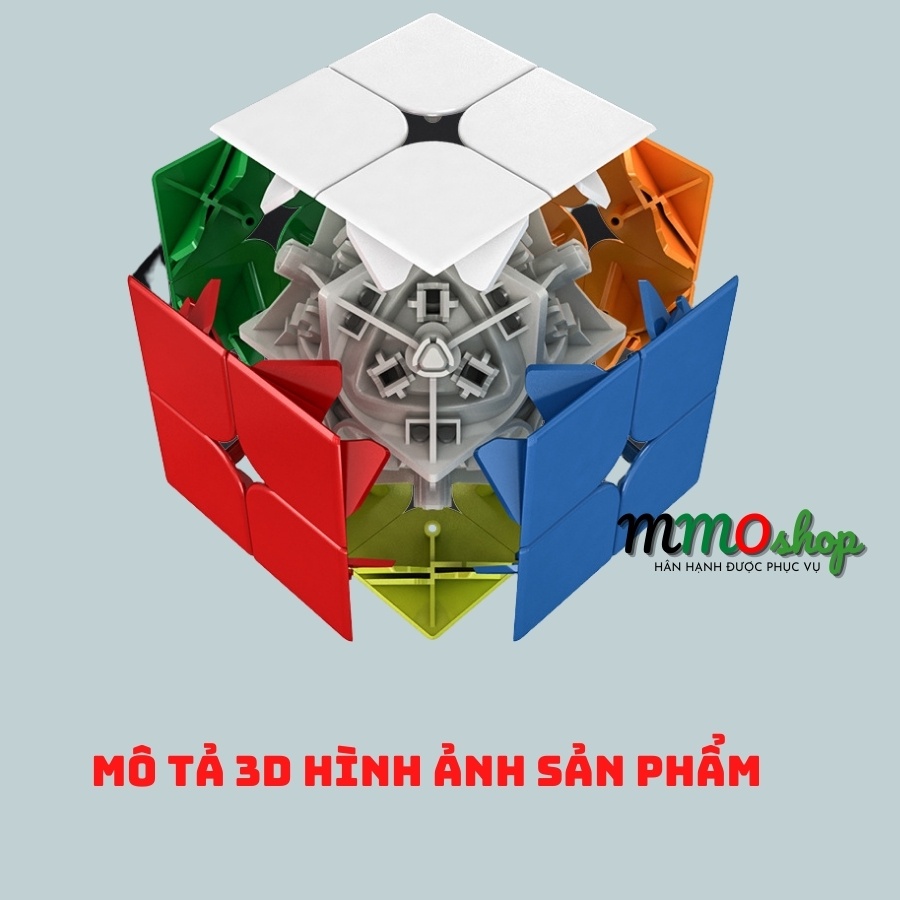 Rubiks 2x2 Qiyi Sail W Rubic 2 Tầng Khối Lập Phương Ma Thuật Nhựa ABS Siêu Bền Siêu Mượt