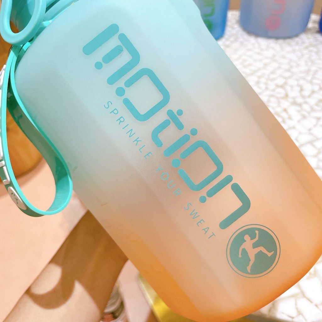 PISTA Bình Nước Thể Thao Màu Gradient