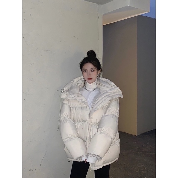 Áo phao béo có mũ