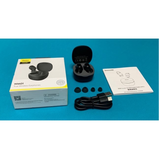 Tai Nghe Bluetooth 5.0 Baseus WM01 TWS Chống Ồn, Bảo hành 6 tháng - Phụ kiện công nghệ 88