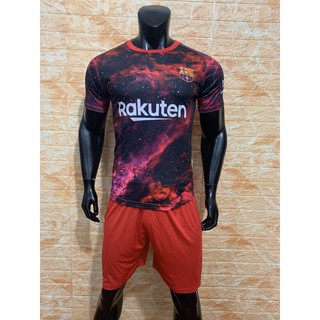 ❤️ 🍉 10.10 SALE HOT | Xả Kho | Áo bóng đá CLB Barca thiên hà vải thun Thái Lan cao cấp 💝 .. Nhất . 🔥 . 🍉 ❤️ ! ࿄ '