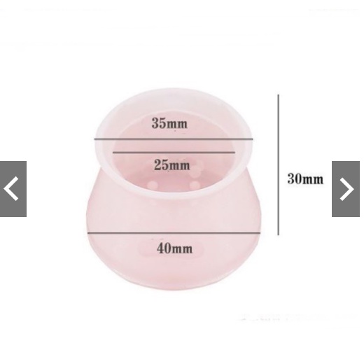 [Có Sẵn Cao Cấp] Silicon Tròn Bọc Bảo Vệ Chân Bàn Ghế Dẻo Dai Bền Bỉ
