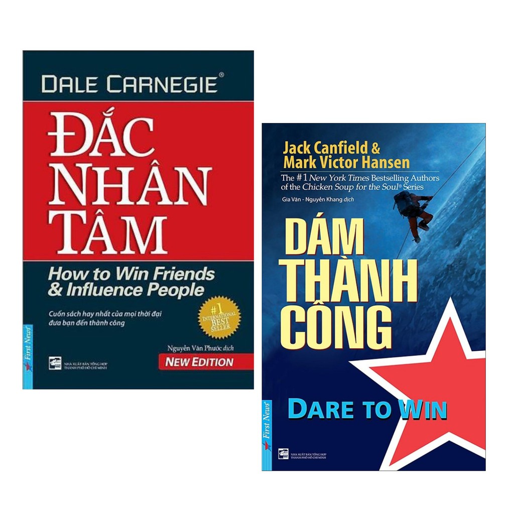 Sách - Combo Đắc Nhân Tâm + Dám Thành Công