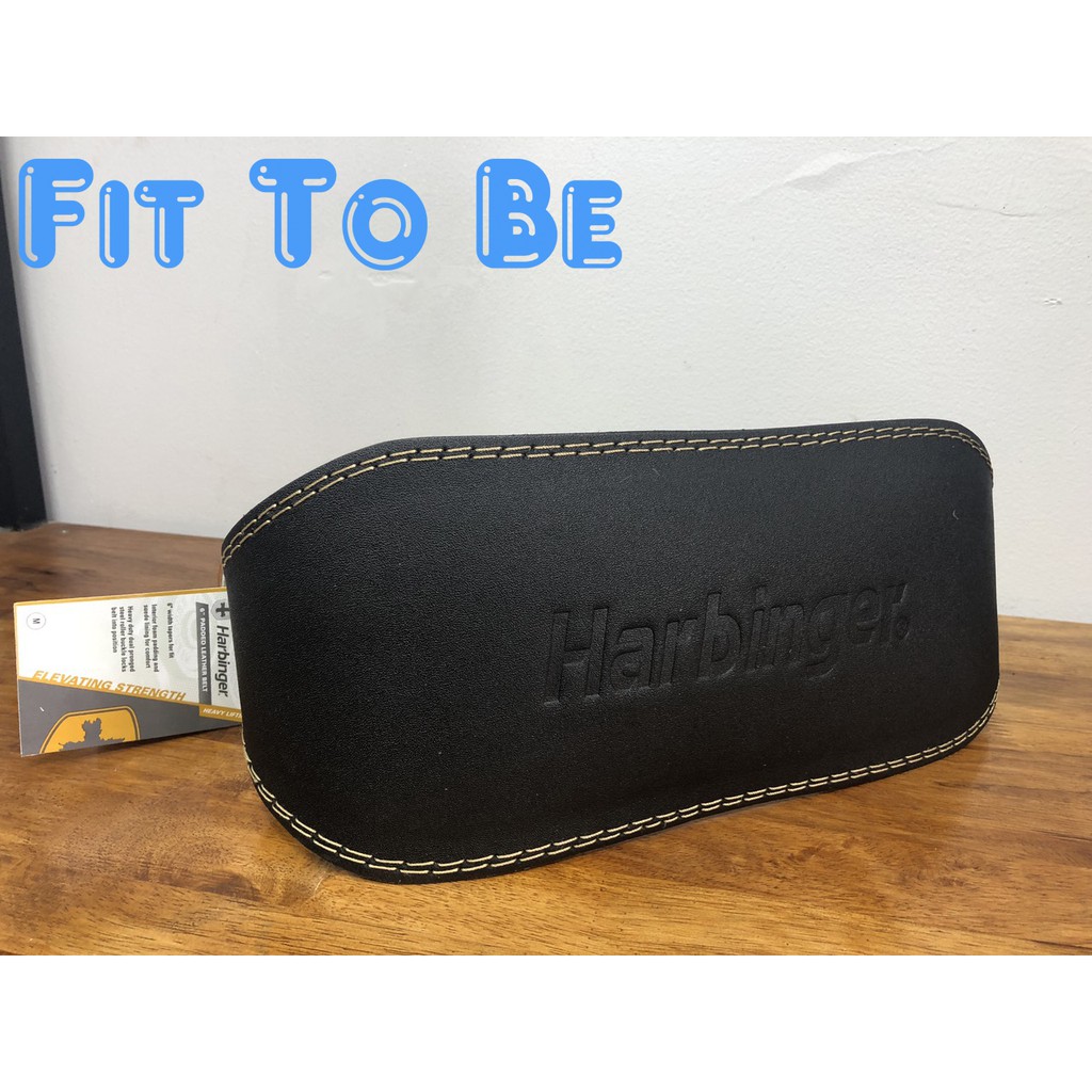 Đai Lưng Tập Gym Harbinger Padded Leather Belt 4 Inch – Loại Da