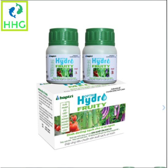 Bộ 5 THÙNG TRỒNG THỦY CANH CHO CÂY ĂN QUẢ GROWBOX FRUITY - TẶNG 1 HỘP PHÂN HOPTRI HYDRO FRUITY