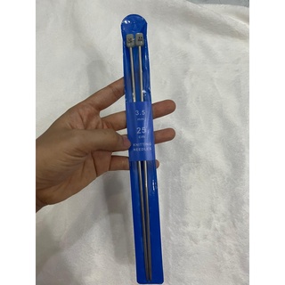 Kim đan thẳng inox 25cm bán theo cặp
