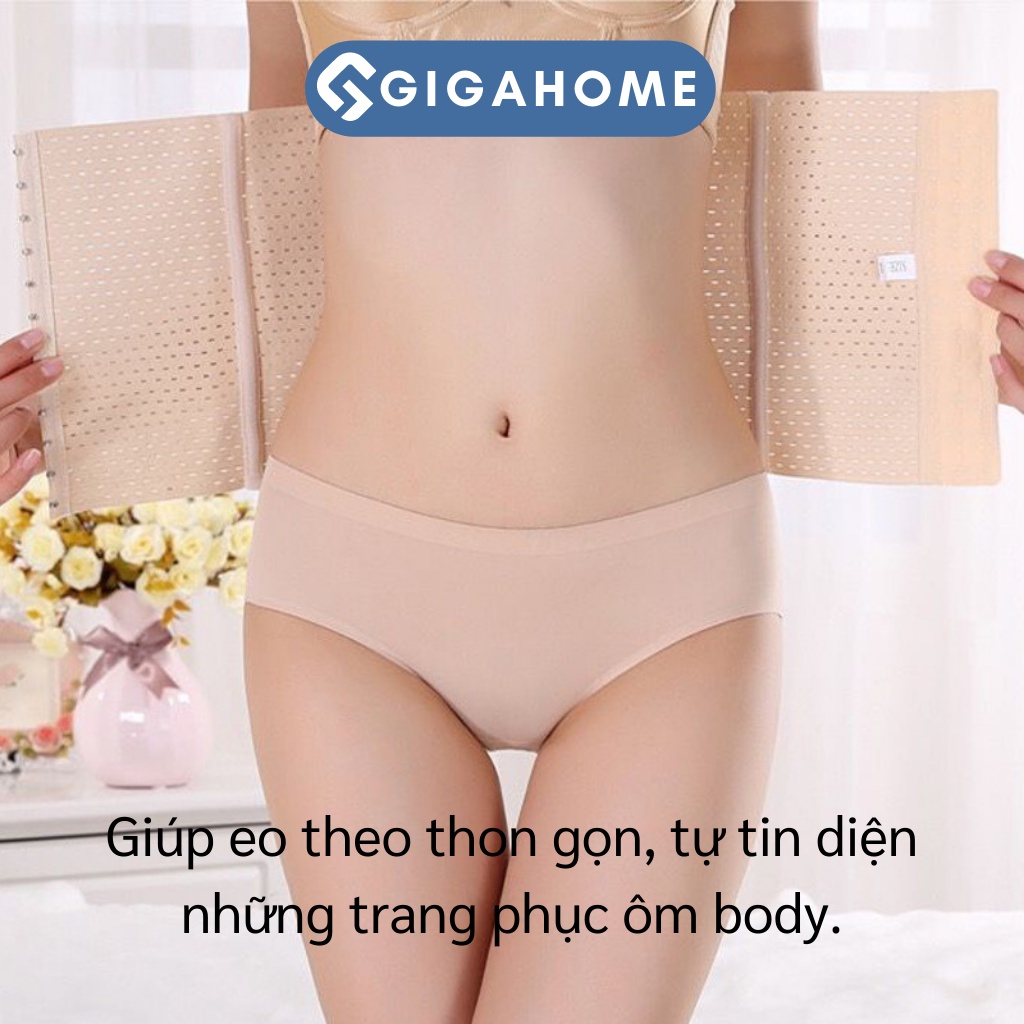 Đai Gen Nịt Bụng GIGAHOME Giúp Định Hình Vòng Eo, Chất Liệu Thoáng Khí Độc Đáo 4102