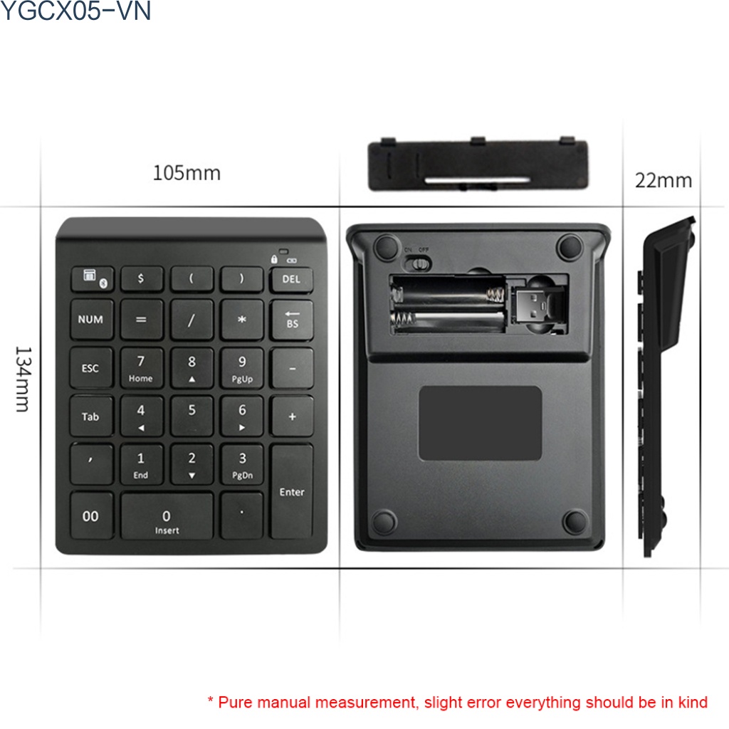 Bàn Phím Số 28 Phím Kết Nối Bluetooth Không Dây | BigBuy360 - bigbuy360.vn