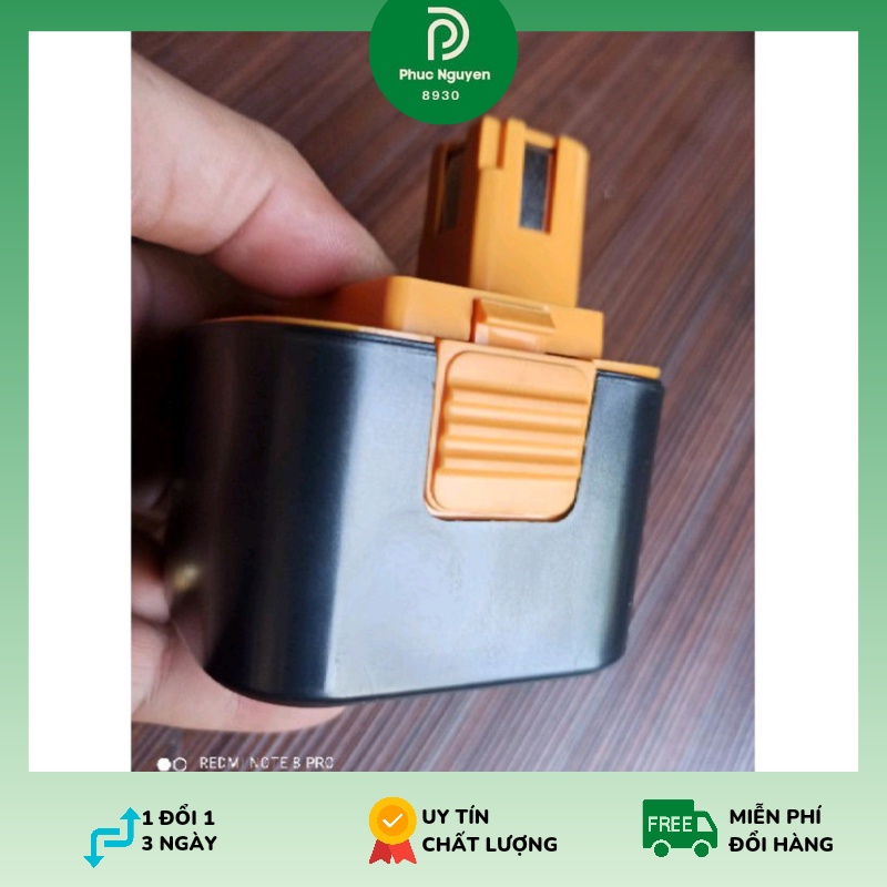 Vỏ pin thay thế national 12v để được 6cell