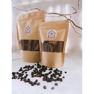 500g Cà phê Robusta nguyên chất - Cà phê rang mộc