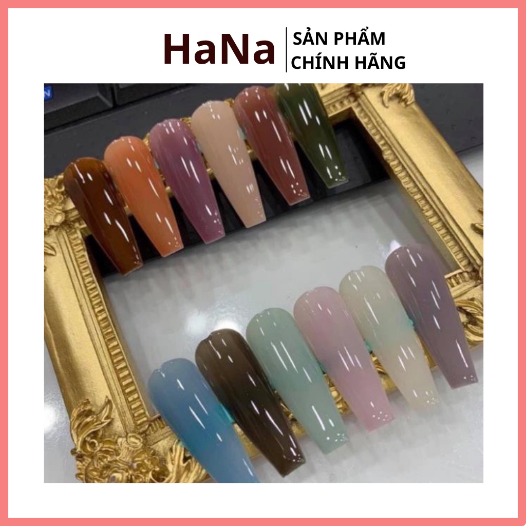 Sơn gel thạch bobo sét 12 màu các màu hót