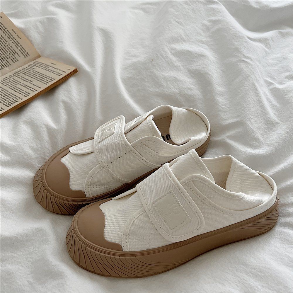 Sea Salt Giày Thể Thao Canvas Đế Dày Thoải Mái Thời Trang Mùa Hè Cho Nữ